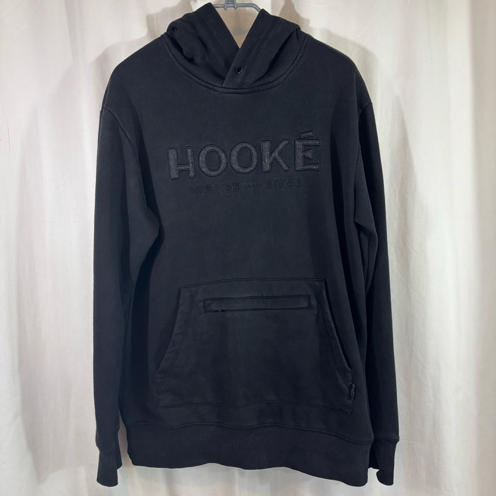 Hooké “Outside the River” Hoodie – Black – Men’s Small